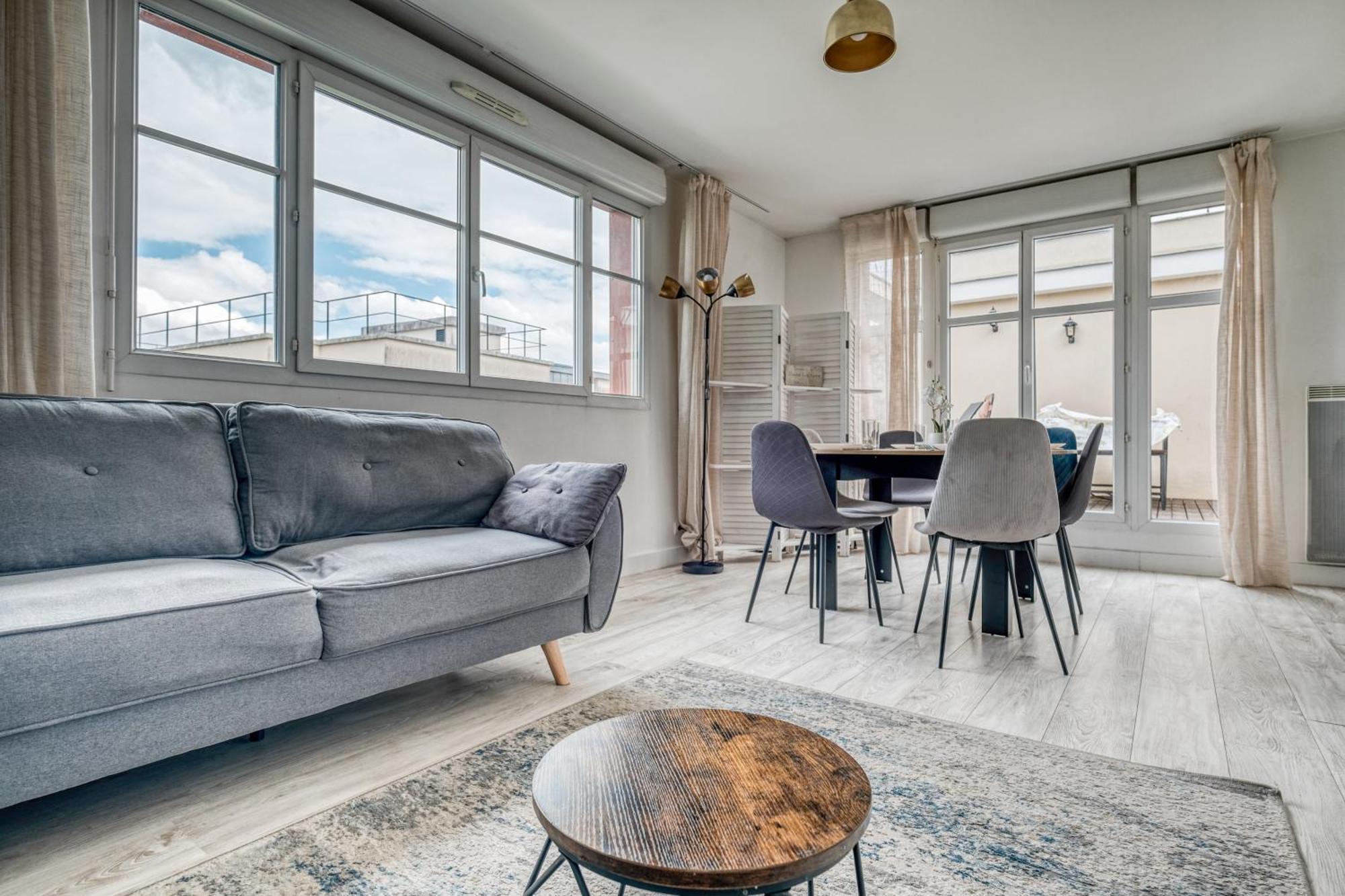 Appartement Family Terrasse 6-7Pers Proche Disney Et Gare มองต์เตฮวา ภายนอก รูปภาพ