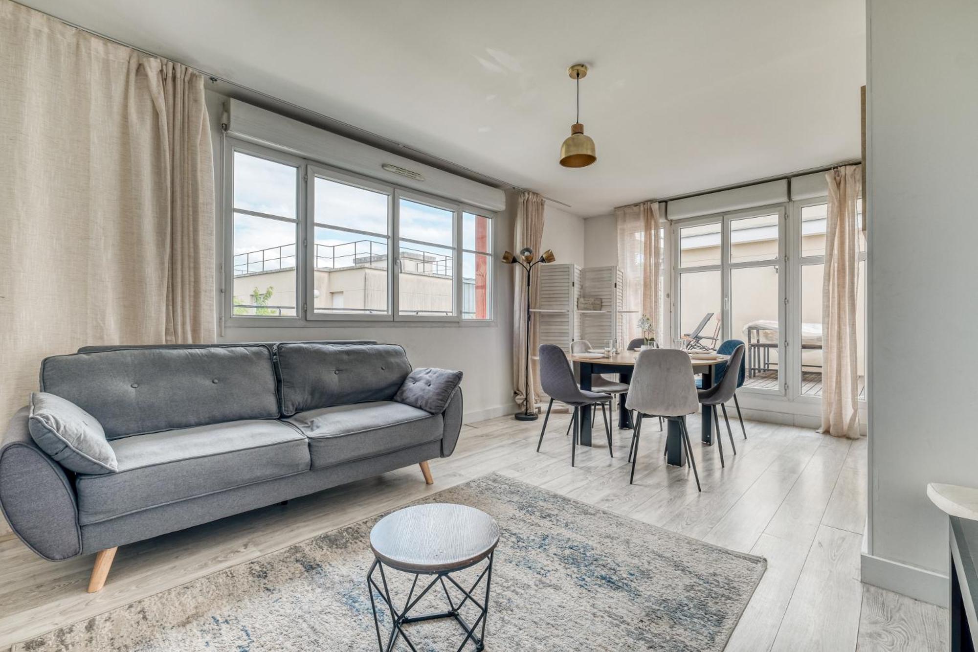 Appartement Family Terrasse 6-7Pers Proche Disney Et Gare มองต์เตฮวา ภายนอก รูปภาพ
